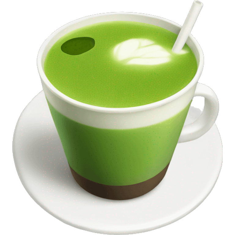 Matcha drink emoji