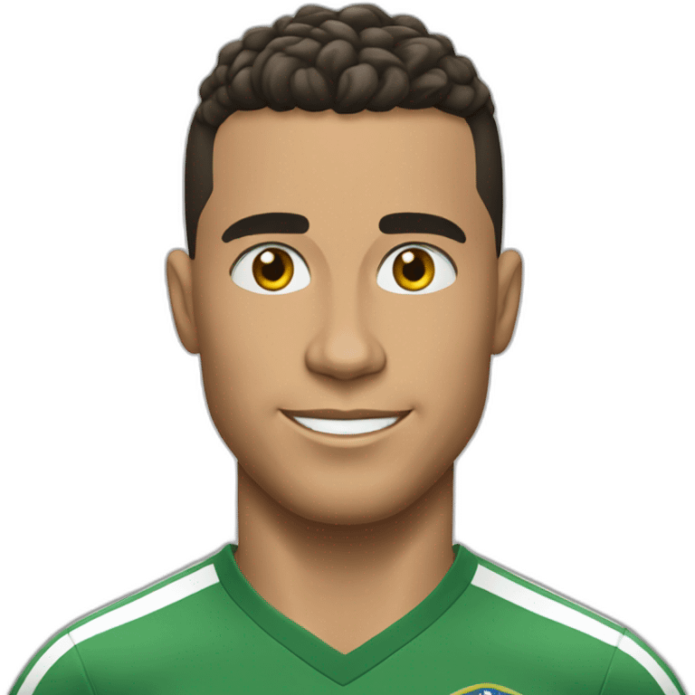 Ronaldo réaliste emoji