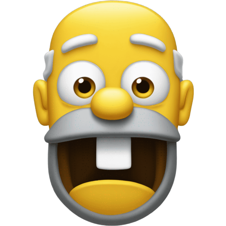 Homer qui fais des pompe emoji