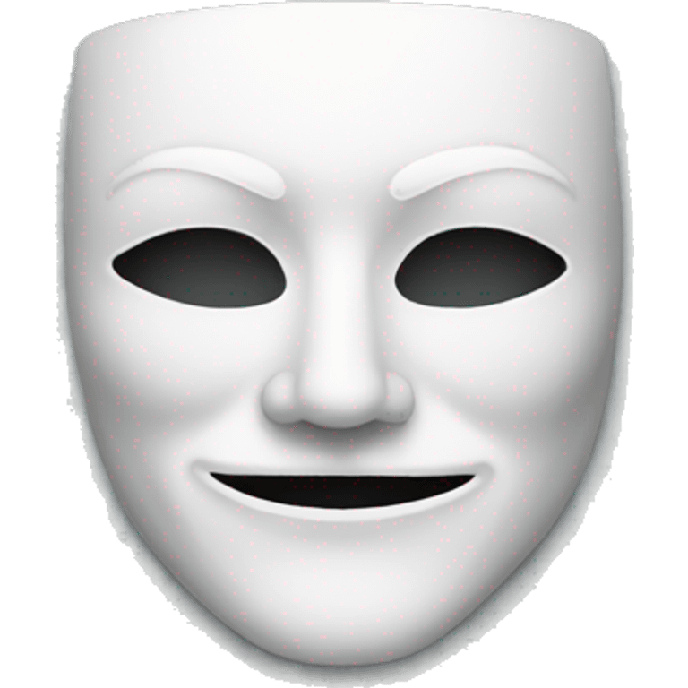 Anonymous mask emoji