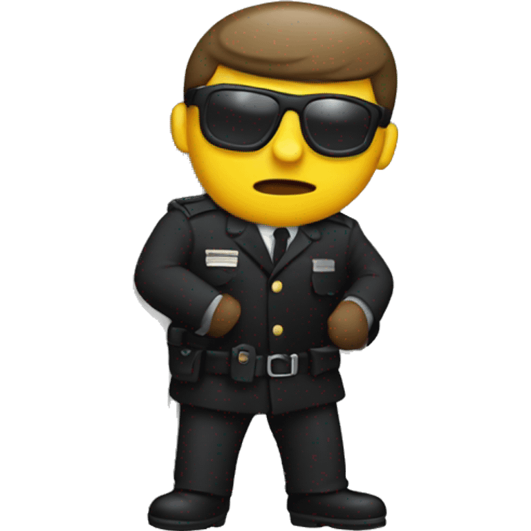 door bodyguard no entry emoji