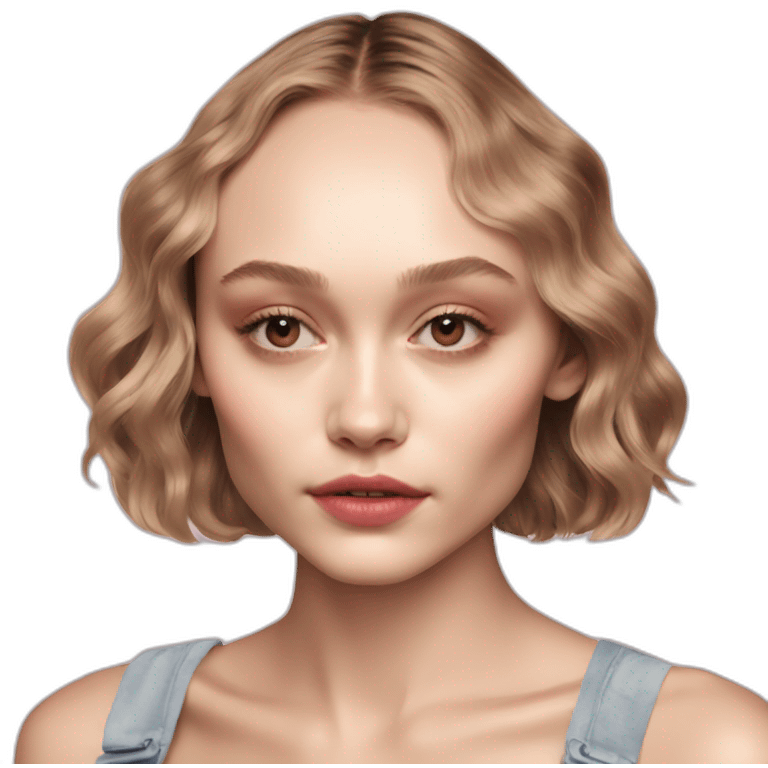 Lily rose depp pretty emoji