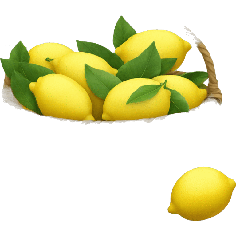 basket of lemons  emoji