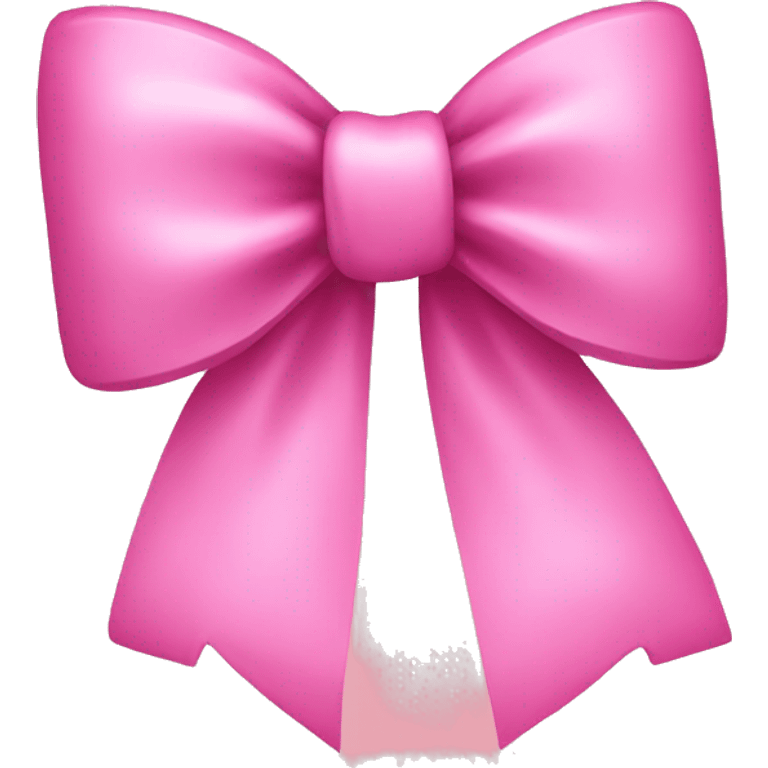 Pink bow emoji