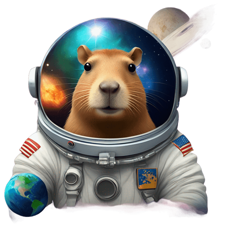 capybara space emoji