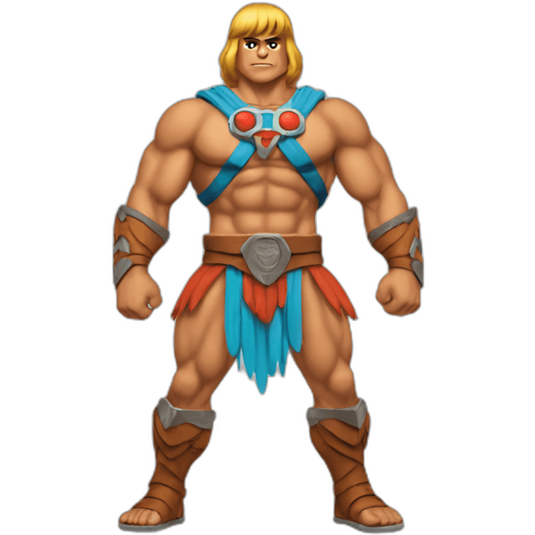 he man all body emoji