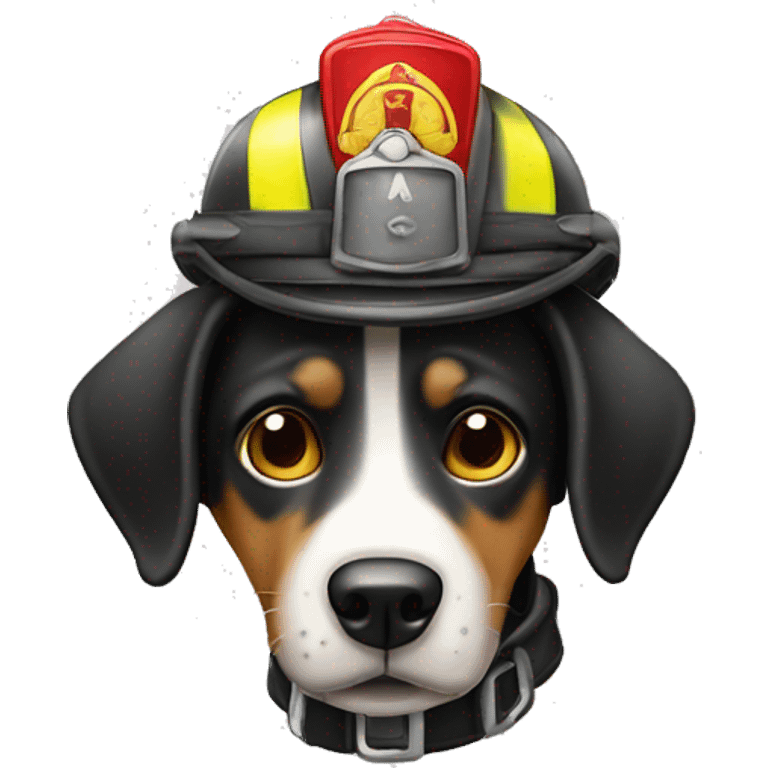 Perro bombero emoji