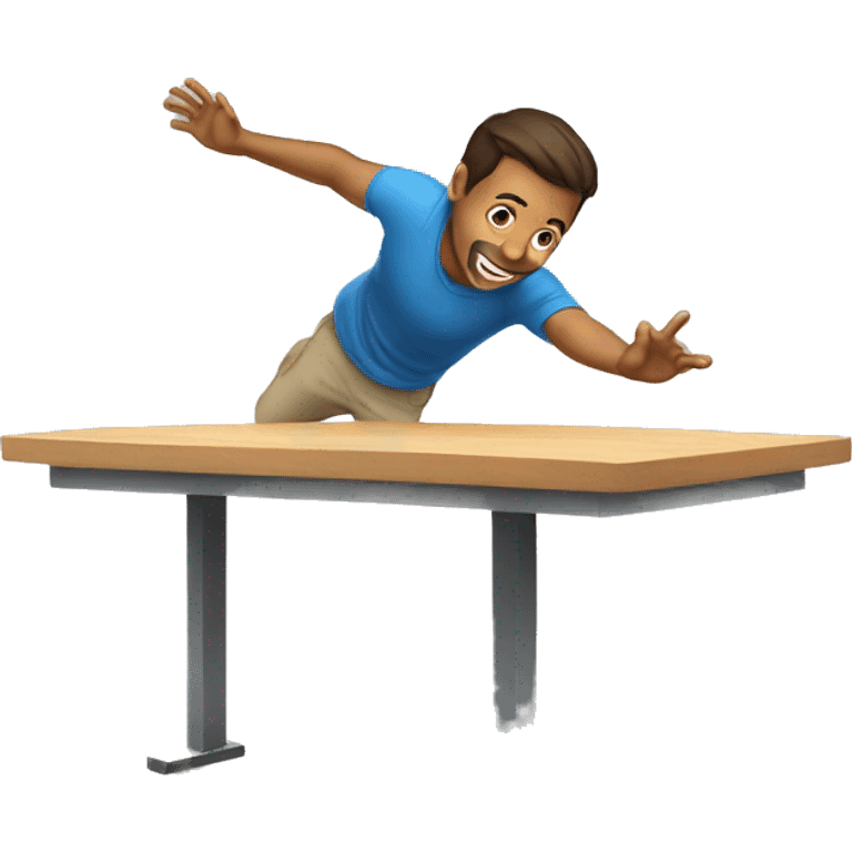 guy flipping table emoji