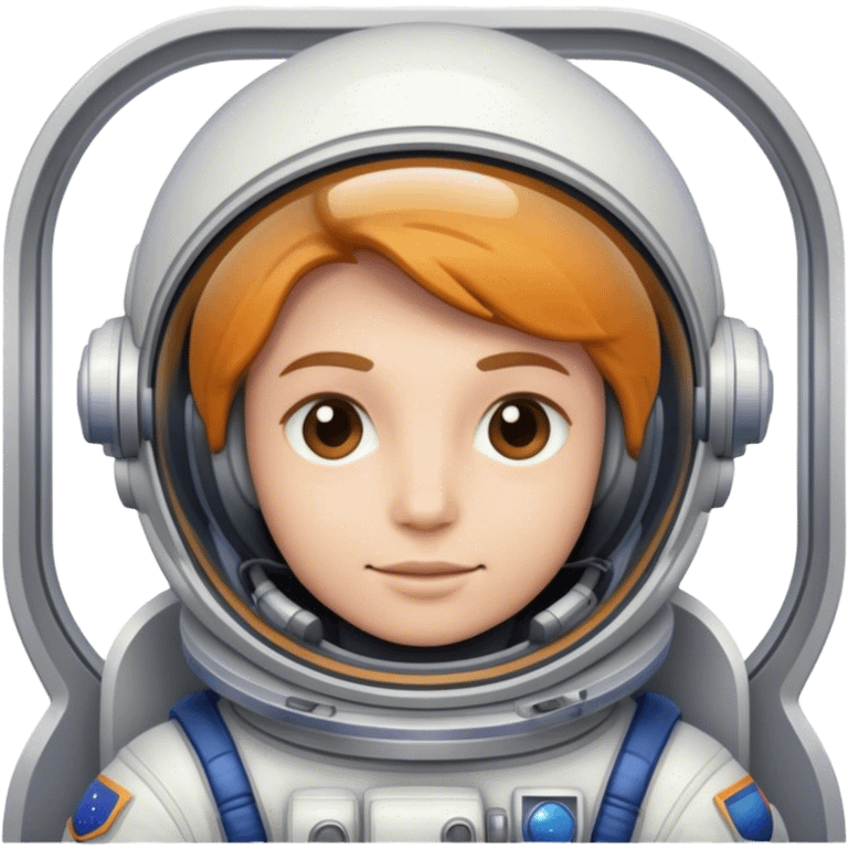 Make a spaceship with an astronaut inside emoji