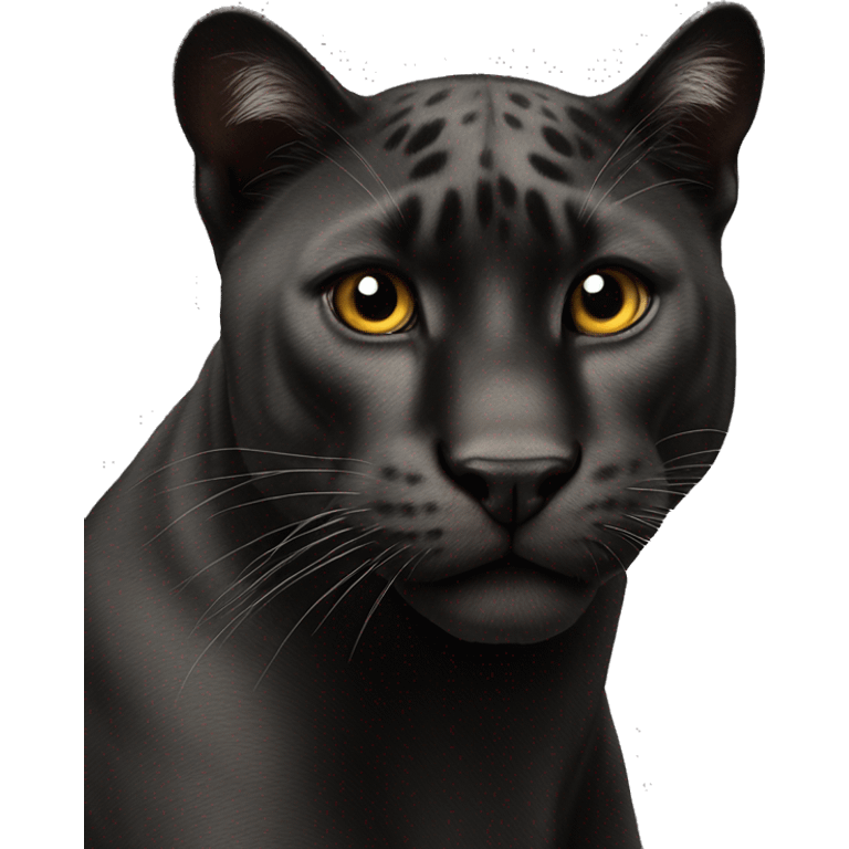 Animal pantera negra emoji