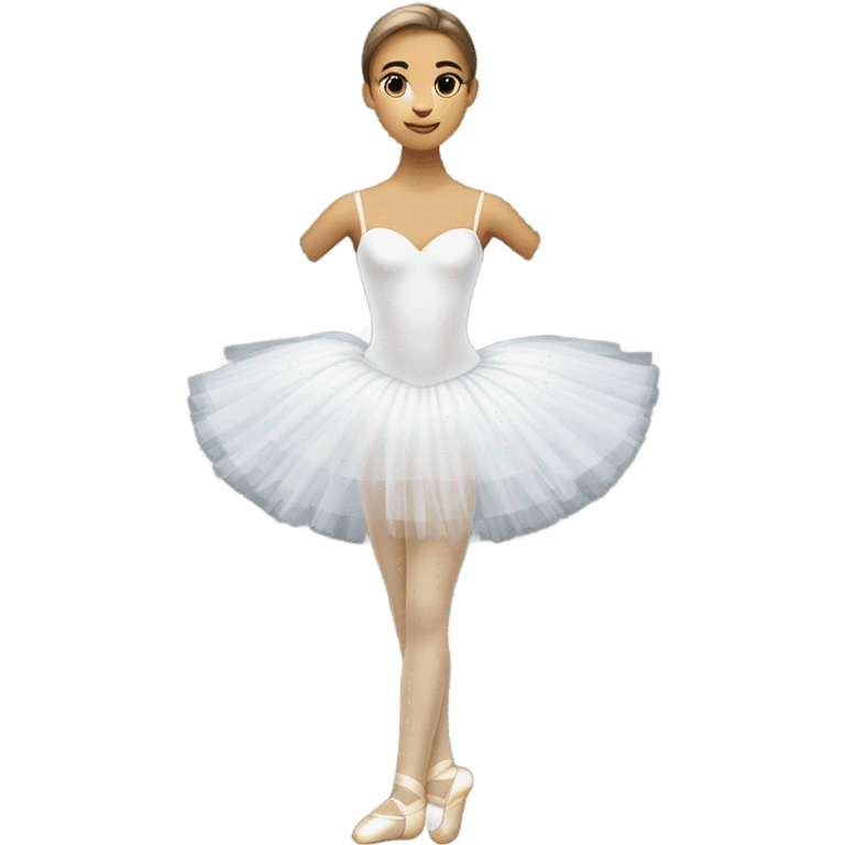 White ballet tutu emoji