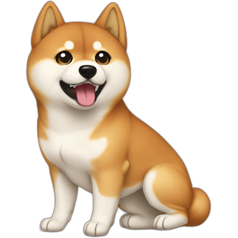 shiba iny cryed emoji