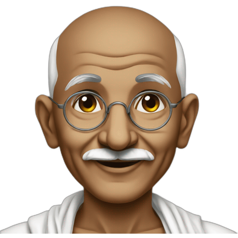 Mahatma Gandhi  emoji