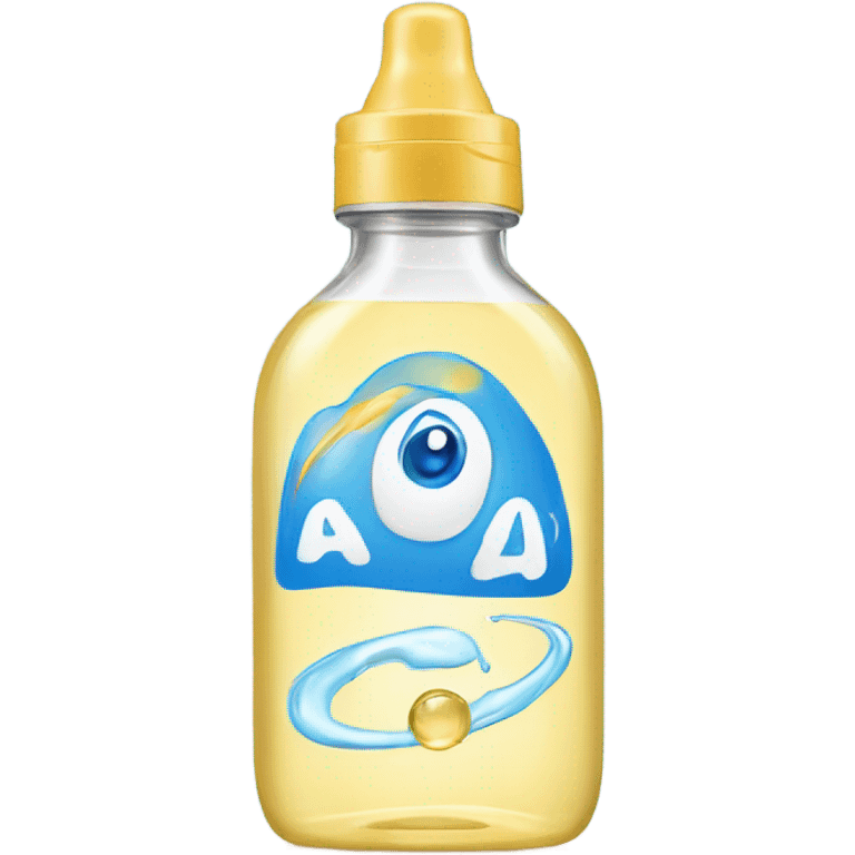 Bottle of baby oil  emoji