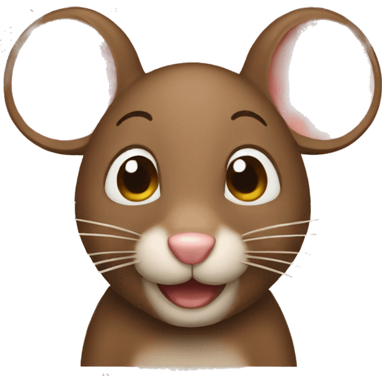 brown mouse jerry emoji