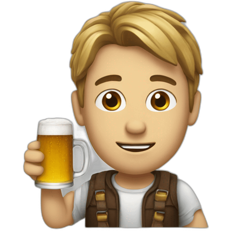 it with beer emoji