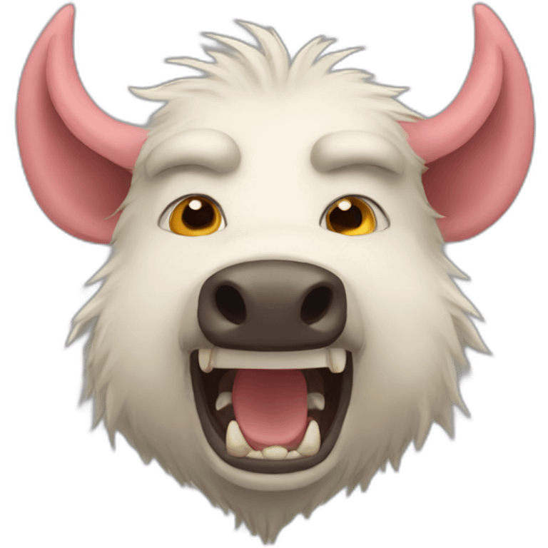 furries boar and tusks emoji