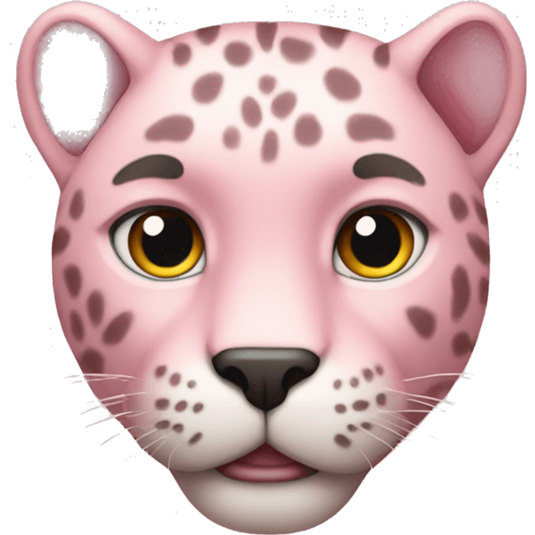 Soft pink panter  emoji