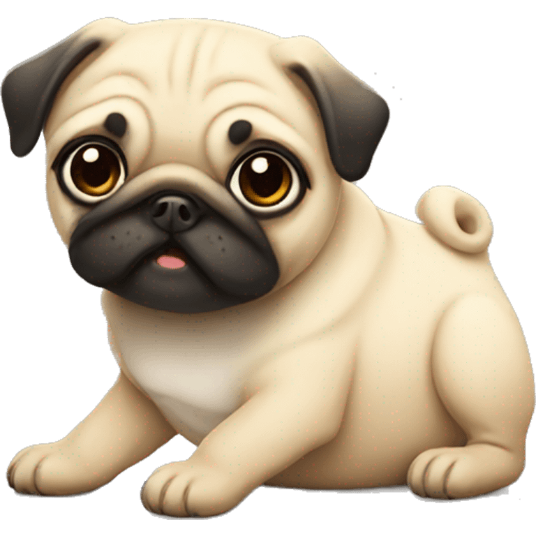 Cute Pug emoji