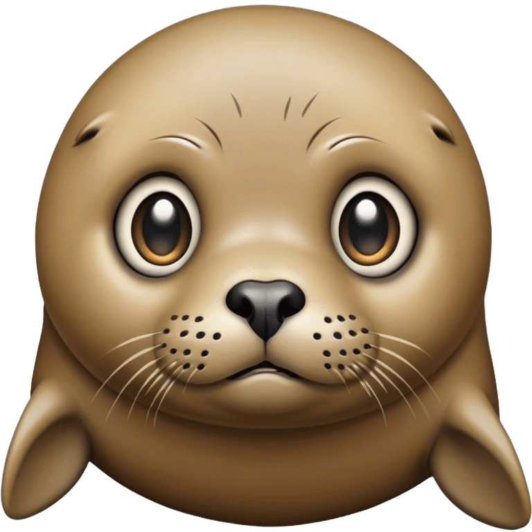 Seal scared emoji