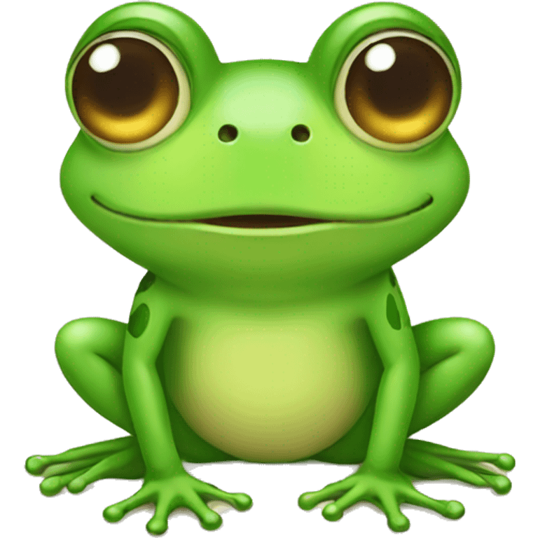 frog cute emoji