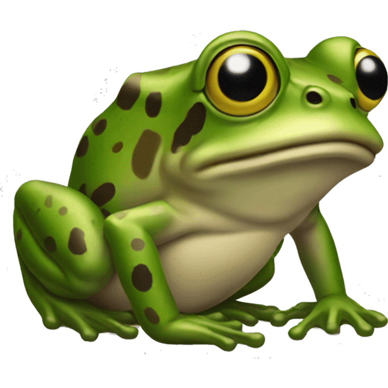 soldier frog emoji