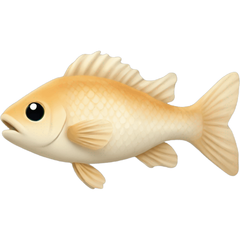 Beige fish  emoji