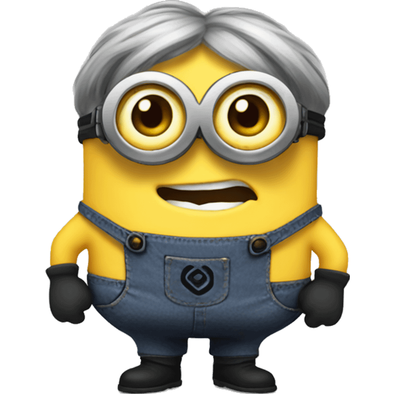 Gay minion character emoji