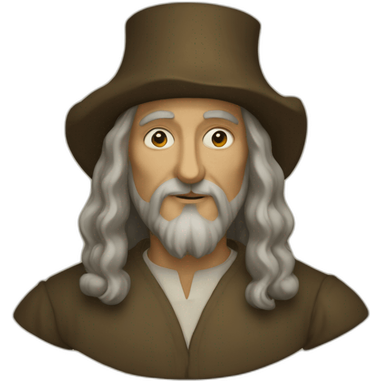 leonardo da vinci emoji