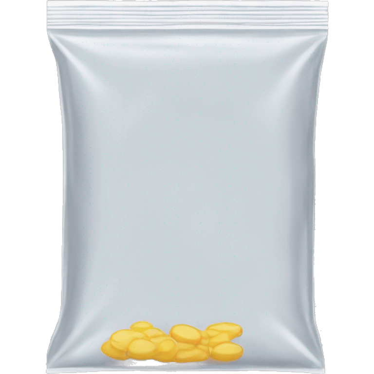 Ziplock bag thin emoji