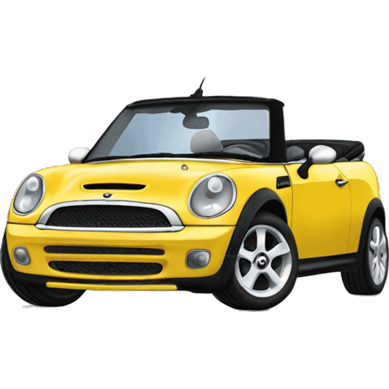 Mini cooper cabriolet emoji