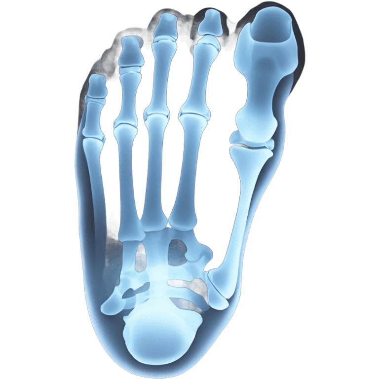 Broken metatarsal  emoji