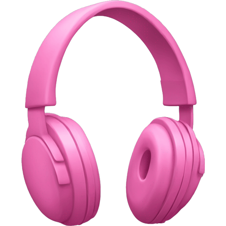 headphones with pink bow emoji