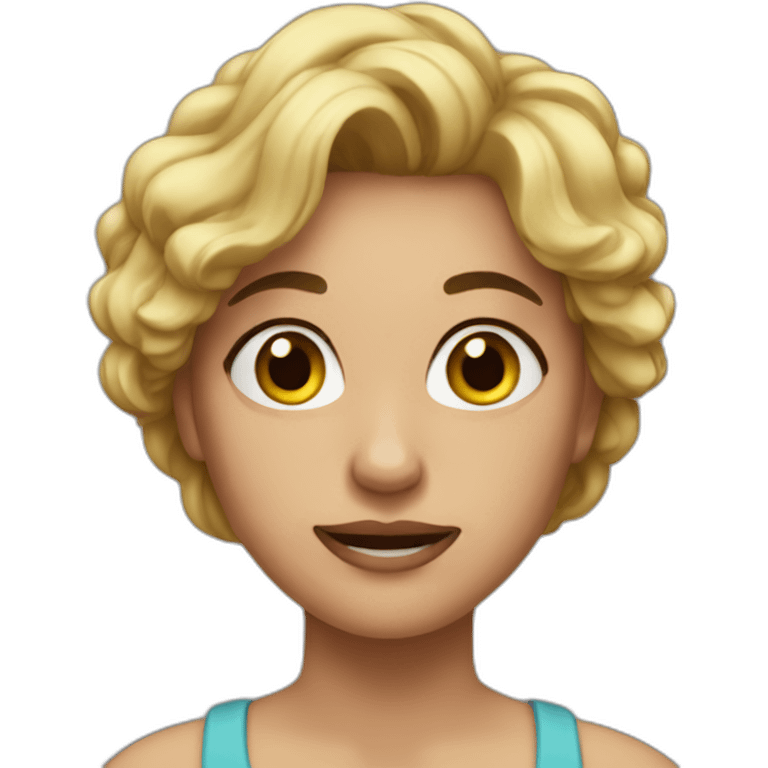 woman muscoli emoji