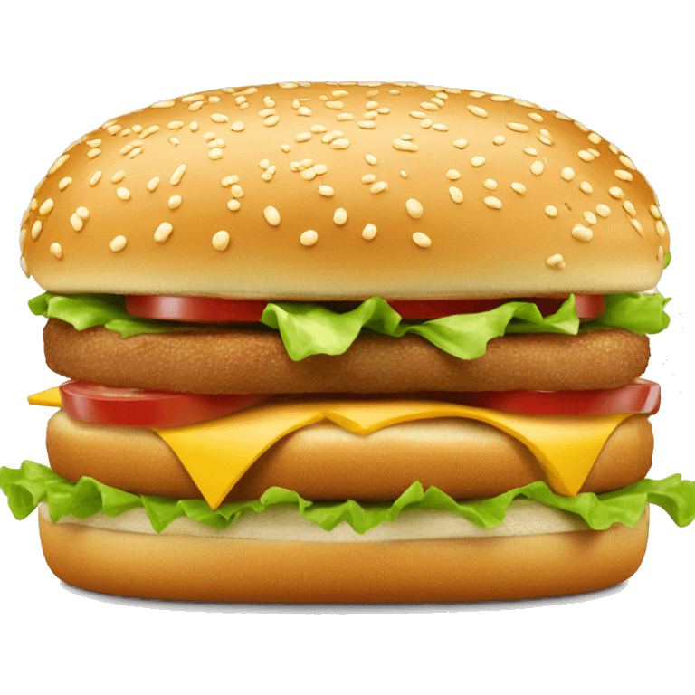 mcdonald’s big tasty sandwich  emoji