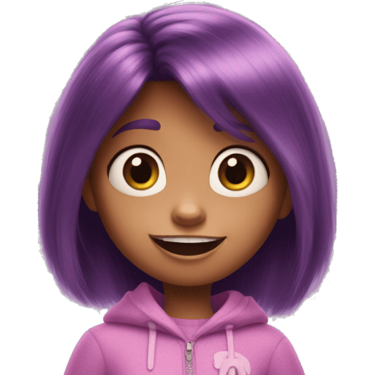 boo girl from monster inc emoji