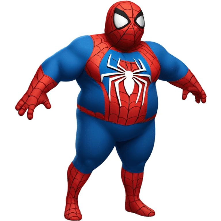 Fat fat fat spiderman emoji