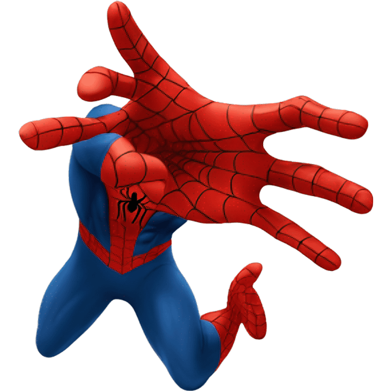 spider man hand emoji emoji