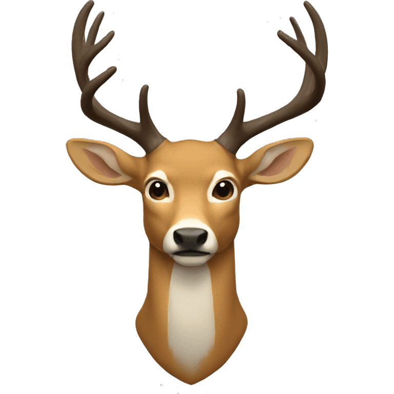 cerf corps entier emoji