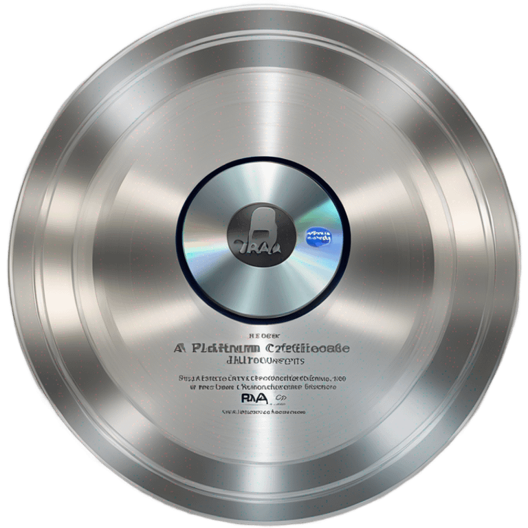 platinum riaa plaque emoji