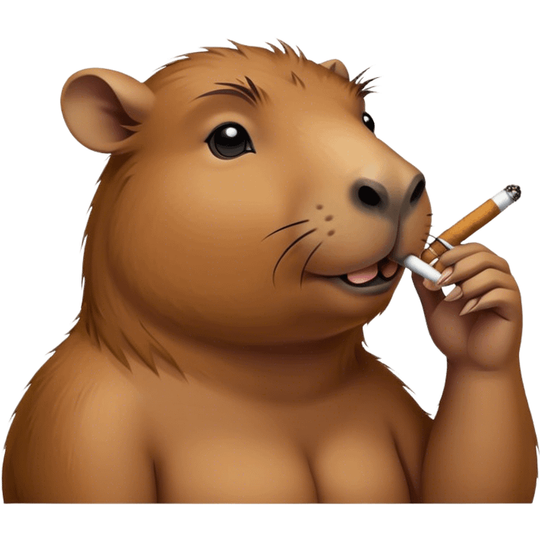 capybara smoking emoji