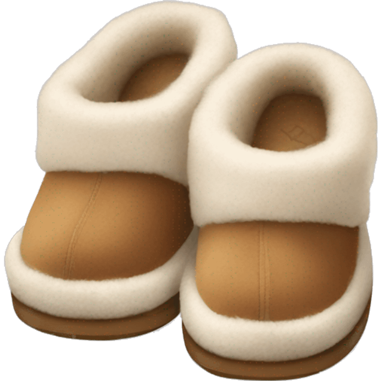 UGG slippers  emoji