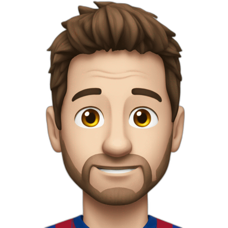 Messi énerver  emoji