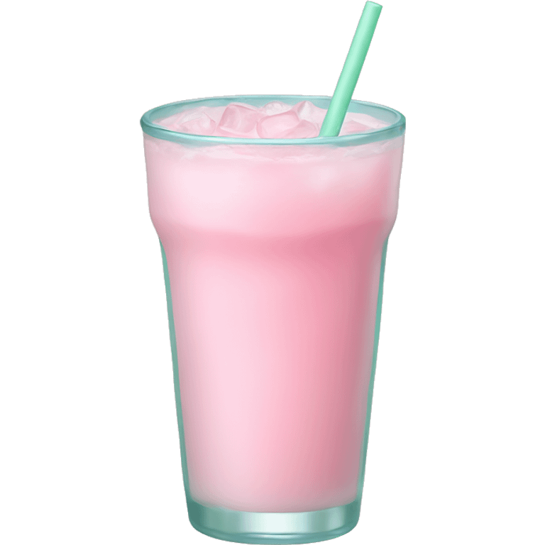 pastel pink drink emoji