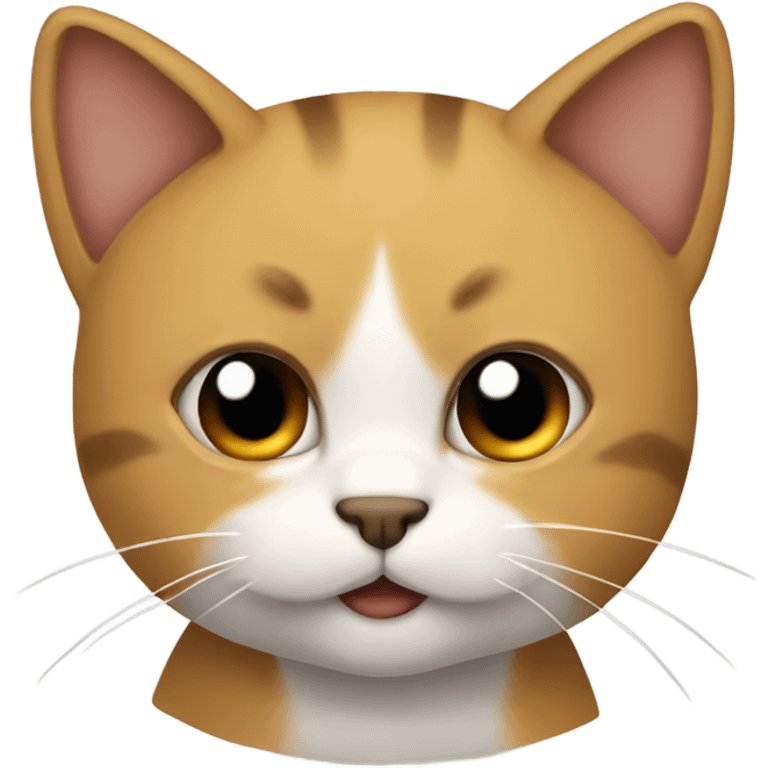 Gato con moño emoji