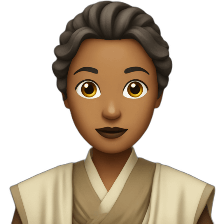 jedi lady emoji