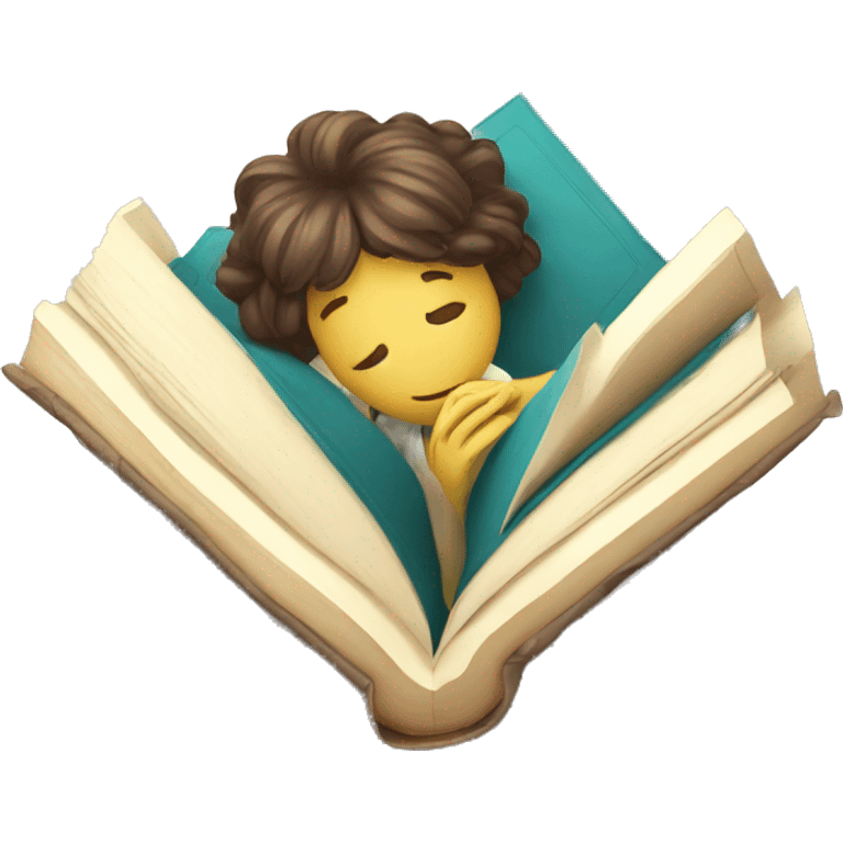 reading a book emoji