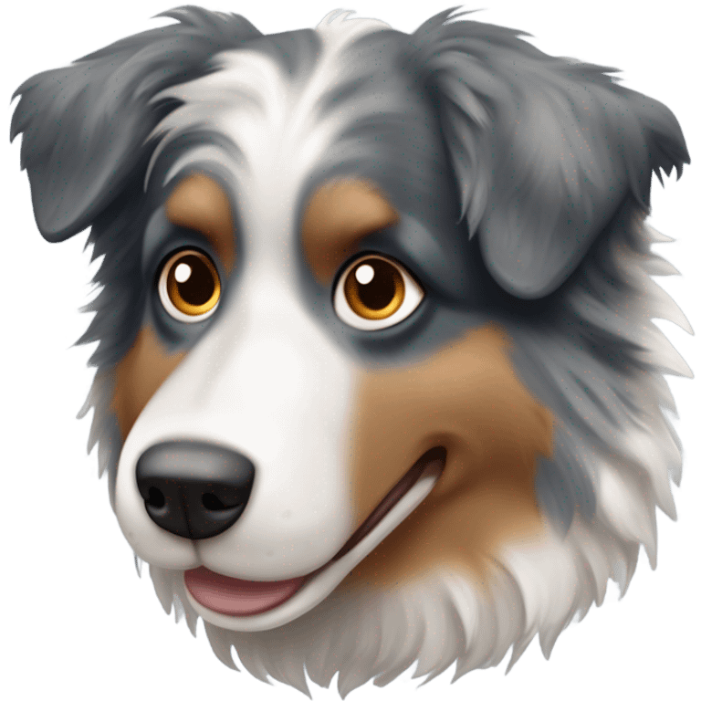 Australian shepherd dog￼ emoji