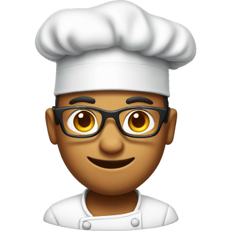 nerd with chef hat emoji