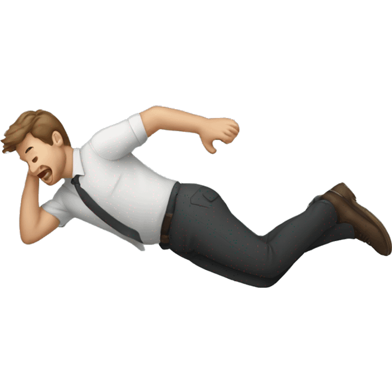 man falling down emoji